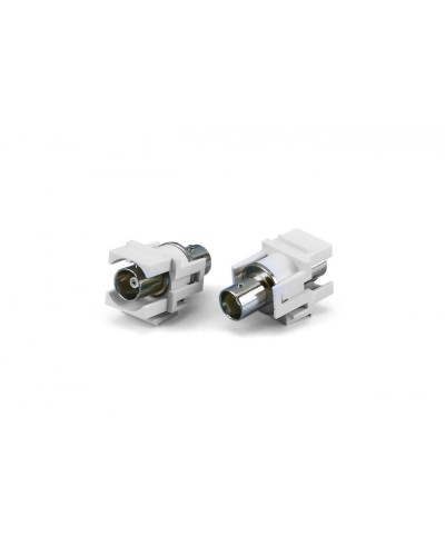 KJ1-BNC-D-WH. Вставка Keystone Jack RJ-45. Hyperline в Щелково