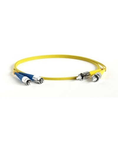 FC-D2-9-FC/UR-ST/UR-H-2M-LSZH-YL. Патч-корд волоконно-оптический ST-FC. Hyperline в Щелково