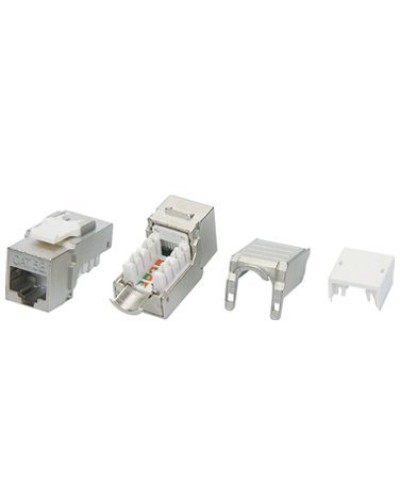 KJ9-8P8C-C6A-90-SH-F. Вставка Keystone Jack RJ-45. Hyperline в Щелково