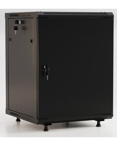 TWB-FC-1245-SR-RAL9004. Шкаф телекоммуникационный 19 настенный 12U. Hyperline в Щелково