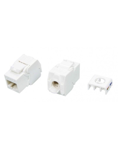 KJ8-8P8C-C6A-180-TLS-WH. Вставка Keystone Jack RJ-45. Hyperline в Щелково