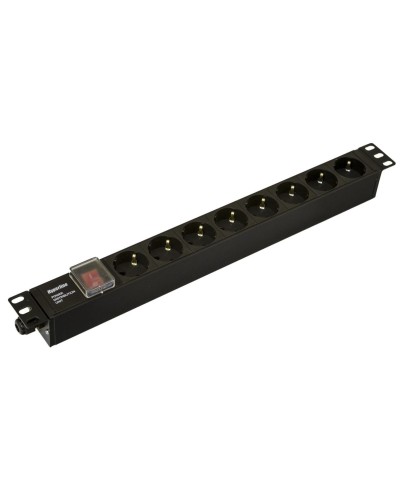 SHE19-8SH-S-CB. Блок розеток 19. Hyperline в Щелково