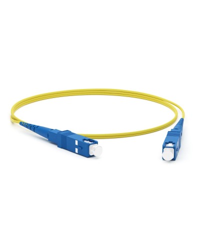 FC-S2-9-SC/UR-SC/UR-H-1M-LSZH-YL. Патч-корд волоконно-оптический одномодовый. Hyperline в Щелково
