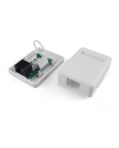 SB1-1-8P8C-C6-WH. Розетка RJ-45. Hyperline в Щелково
