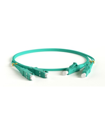 FC-D2-503-LC/PR-SC/PR-H-5M-LSZH-AQ. Патч-корд волоконно-оптический многомодовый. Hyperline в Щелково