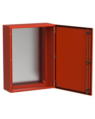 ЩМП-80.60.25 УХЛ1 IP66 RAL3020 TITAN 5 (TI5-13-N-080-060-025-66). Корпус металлический с монтажной платой. IEK в Щелково