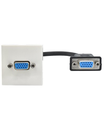 Розетка VGA M/M PRIMER РКМ-10-20-П белый IEK(PR-KK40D-RV-0-1-K01). Розетка. IEK в Щелково