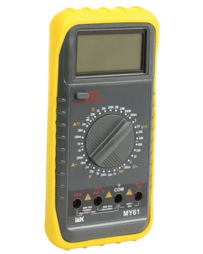 Мультиметр цифровой Professional MY61 (TMD-5S-061). Мультиметр цифровой. IEK в Щелково