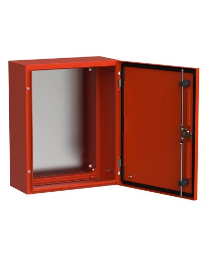ЩМП-50.40.20 УХЛ1 IP66 RAL3020 TITAN 5 (TI5-13-N-050-040-020-66). Корпус металлический с монтажной платой. IEK в Щелково