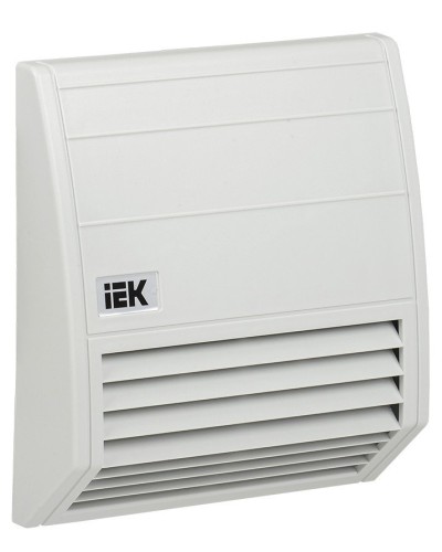 Фильтр c защитным кожухом 125x125 мм (YCE-EF-055-55). Фильтр c защитным кожухом для вентилятора 55м3/час. IEK в Щелково