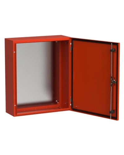 ЩМП-60.50.20 УХЛ1 IP66 RAL3020 TITAN 5 (TI5-13-N-060-050-020-66). Корпус металлический с монтажной платой. IEK в Щелково