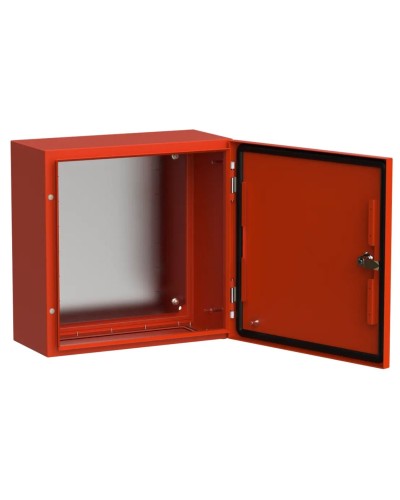 ЩМП-40.40.20 УХЛ1 IP66 RAL3020 TITAN 5 (TI5-13-N-040-040-020-66). Корпус металлический с монтажной платой. IEK в Щелково