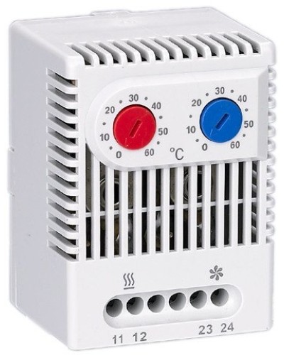 Термостат двухканальный от 0 до +60°C NO+NC (YCE-DTNO-NC-60). Термостат двухканальный. IEK в Щелково