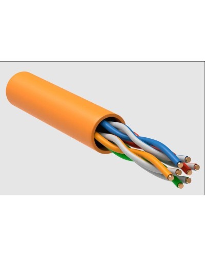GENERICA U/UTP 5E 24AWG 4PR LSZH оранжевый (BC1-C5E04-127-305-R-G). Кабель «витая пара» (LAN) для структурированных систем связи. IEK в Щелково