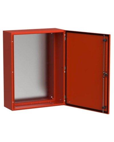 ЩМП-80.60.30 УХЛ1 IP66 RAL3020 TITAN 5 (TI5-13-N-080-060-030-66). Корпус металлический с монтажной платой. IEK в Щелково