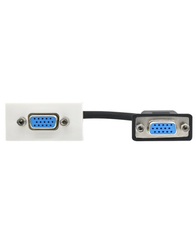 Розетка VGA M/M PRIMER РКМ-20-20-П белый IEK (PR-KK40D-RV-0-2-K01). Розетка. IEK в Щелково