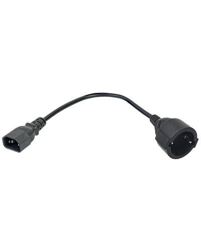 PC-C14D-10CM. Адаптер C14-Schuko. ITK в Щелково