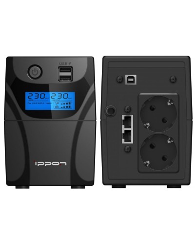 Ippon Back Power Pro II 850 Euro (1005575). Источник бесперебойного питания. Ippon в Щелково