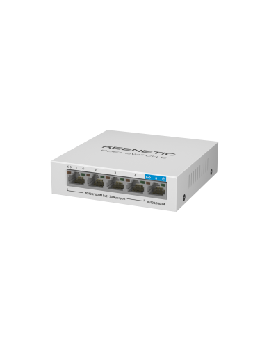 Keenetic KN-4610 (L2) 5х1Гбит/с 4PoE+ 60W. Коммутатор с PoE. KEENETIC в Щелково