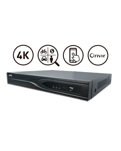 KN-PRO32/2-4K-AI. Видеорегистратор IP 32-канальный. KENO в Щелково