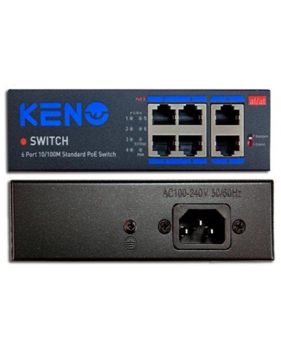 KN-SW402POE+. Коммутатор с питанием по PoE. KENO в Щелково