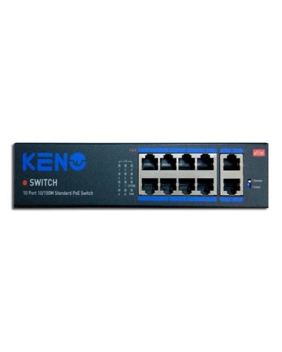 KN-SW802POE+. Коммутатор с питанием по PoE. KENO в Щелково