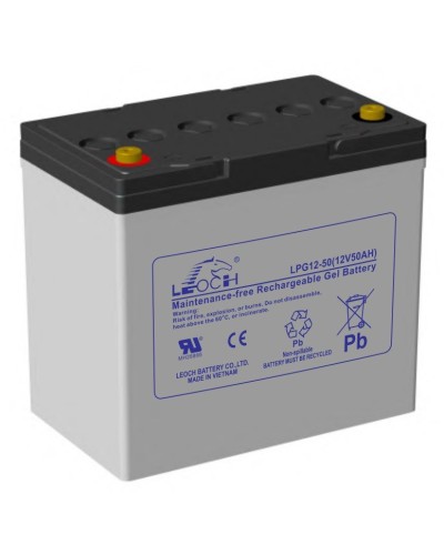 LEOCH LPG 12-50. Аккумулятор герметичный свинцово-кислотный. LEOCH в Щелково