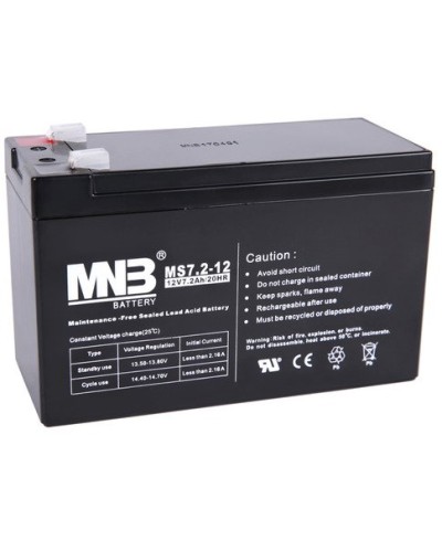 MNB MS 7.2-12. Аккумулятор герметичный свинцово-кислотный. MNB в Щелково
