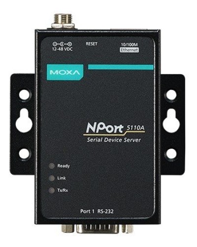 NPort 5110A. 1-портовый асинхронный сервер. MOXA в Щелково