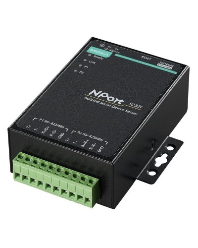 NPort 5232I. 2-портовый асинхронный сервер. MOXA в Щелково