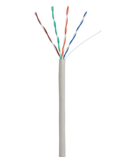 U/UTP 4pair, Cat5e, In, PVC (EC-UU004-5E-PVC-GY). Кабель «витая пара» (LAN) для структурированных систем связи. NETLAN в Щелково