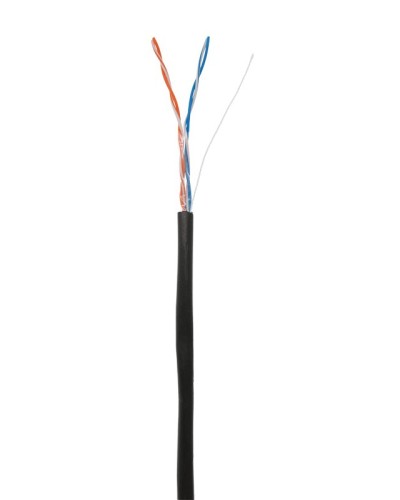 U/UTP 2pair, Cat5, Out, PE (EC-UU002-5-PE-BK). Кабель «витая пара» (LAN) для структурированных систем связи. NETLAN в Щелково