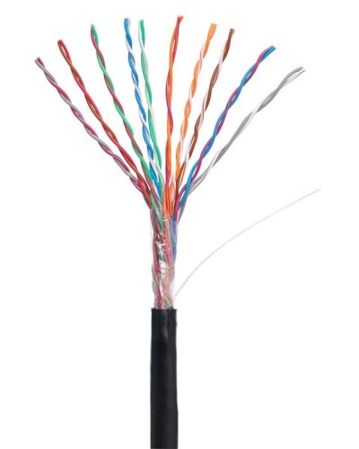 U/UTP 10pair, Cat5, Out, PE (EC-UU010-5-PE-BK-3). Кабель «витая пара» (LAN) для структурированных систем связи. NETLAN в Щелково