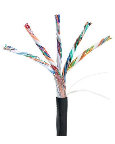 U/UTP 25pair, Cat5, Out, PE (EC-UU025-5-PE-BK-3). Кабель «витая пара» (LAN) для структурированных систем связи. NETLAN в Щелково