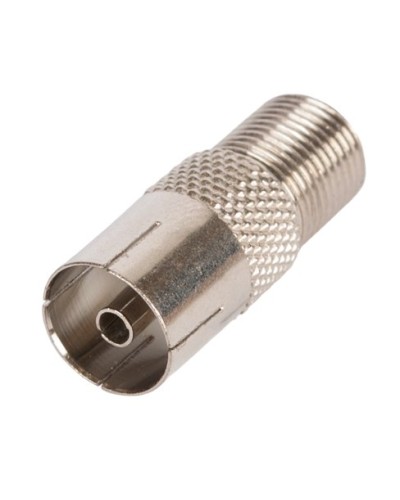 EC-CC-F-PAL-FM-MT-100 (100 шт). Адаптер для коаксиальных кабелей, F-тип-PAL-female. NETLAN в Щелково