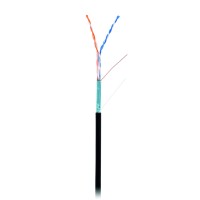 F/UTP 2pair, Cat5, Out, PE (EC-UF002-5-PE-BK). Кабель «витая пара» (LAN) для структурированных систем связи. NETLAN