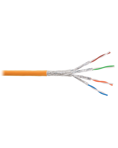 S/FTP, 4pair, Cat.6a, Solid, In, LSZH (NKL 9355C-OR). Кабель «витая пара» (LAN) для структурированных систем связи. NIKOLAN в Щелково