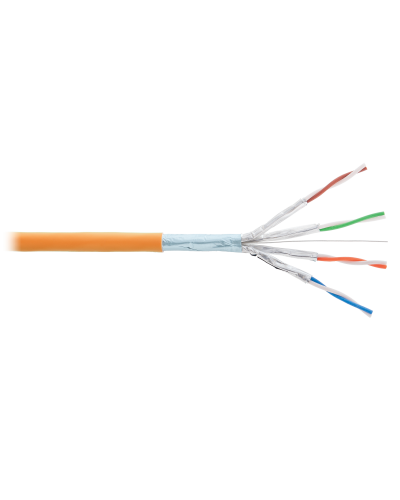 F/FTP 4pair, Cat6a, Solid, In, нг(А)-HF (NMC 4355C-OR). Кабель «витая пара» (LAN) для структурированных систем связи. NIKOMAX в Щелково