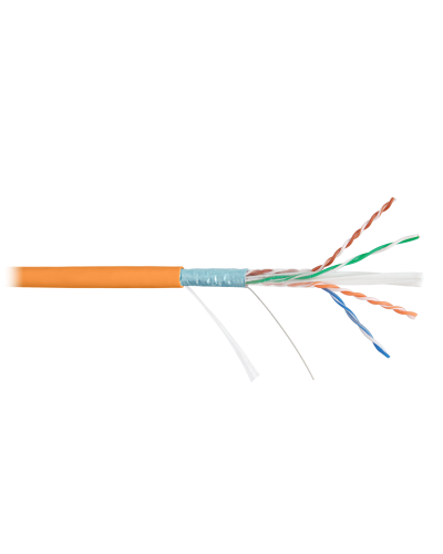 F/UTP 4pair, Cat6, Solid, In, нг(А)-HF (NMC 4240C-OR). Кабель «витая пара» (LAN) для структурированных систем связи. NIKOMAX в Щелково