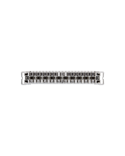 NMC-PL10-CC-10 (10 шт). Плинт неразмыкаемый, (0...9), крепление под кронштейн. NIKOMAX в Щелково