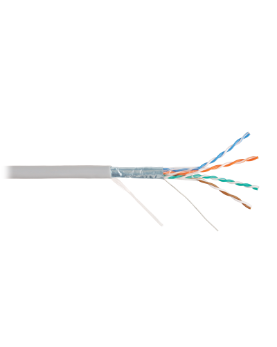 F/UTP 4pair, Cat5e, Solid, In, PVC (NMC 4200A-GY). Кабель «витая пара» (LAN) для структурированных систем связи. NIKOMAX в Щелково