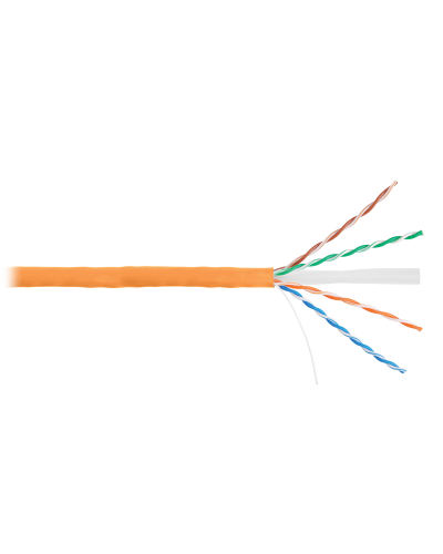 U/UTP 4pair, Cat6, Solid, In, нг(А)-HF (NMC 9140C-OR). Кабель «витая пара» (LAN) для структурированных систем связи. NIKOMAX в Щелково