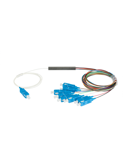 NMF-SPP1X8A1-SCU-M. Сплиттер планарный 1x8, 9/125мкм, SC/UPC, 0.9 мм. NIKOMAX в Щелково