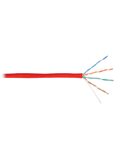 U/UTP 4pair, Cat5e, Solid, In, нг(А)-HF (NMC 4100C-RD). Кабель «витая пара» (LAN) для структурированных систем связи. NIKOMAX в Щелково