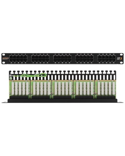 NMC-RP50UC3-1U-BK. Патч-панель 19. NIKOMAX в Щелково