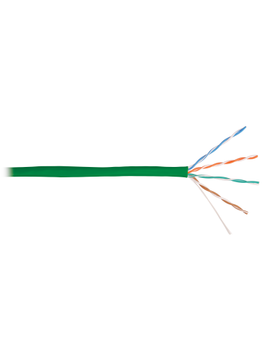 U/UTP 4pair, Cat5e, Solid, In, нг(А)-HF (NMC 9100C-GN). Кабель «витая пара» (LAN) для структурированных систем связи. NIKOMAX в Щелково