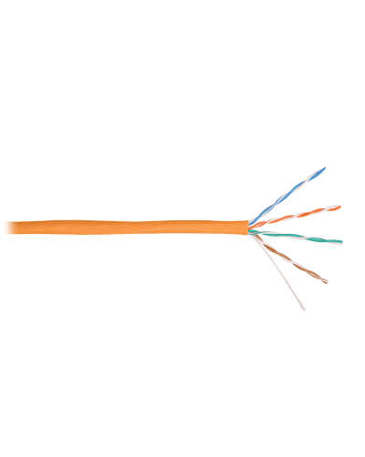 U/UTP 4pair, Cat5e, Solid, In, нг(А)-HF (NMC 2100C-OR). Кабель «витая пара» (LAN) для структурированных систем связи. NIKOMAX в Щелково