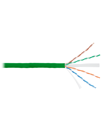 U/UTP 4pair, Cat6, Solid, In, нг(А)-HF (NMC 4140C-GN). Кабель «витая пара» (LAN) для структурированных систем связи. NIKOMAX в Щелково