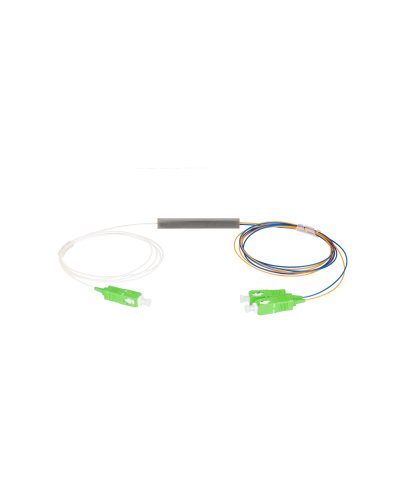 NMF-SPP1X2A1-SCA-M. Сплиттер планарный 1x2, 9/125мкм, SC/APC, 0.9 мм. NIKOMAX в Щелково