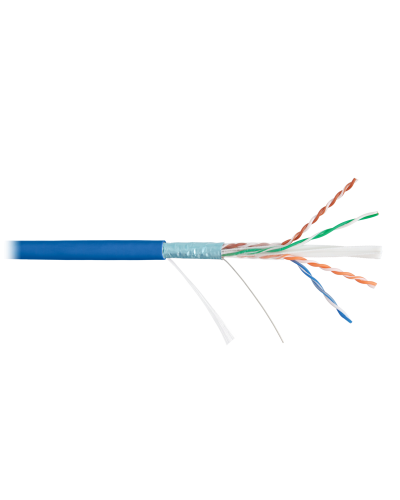 F/UTP 4pair, Cat6, Solid, In, нг(А)-HF (NMC 4240C-BL). Кабель «витая пара» (LAN) для структурированных систем связи. NIKOMAX в Щелково